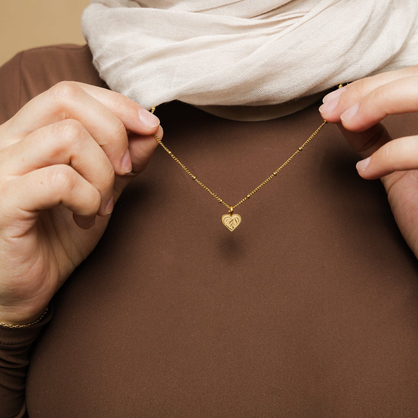 “Sister” Caligraphy Necklace