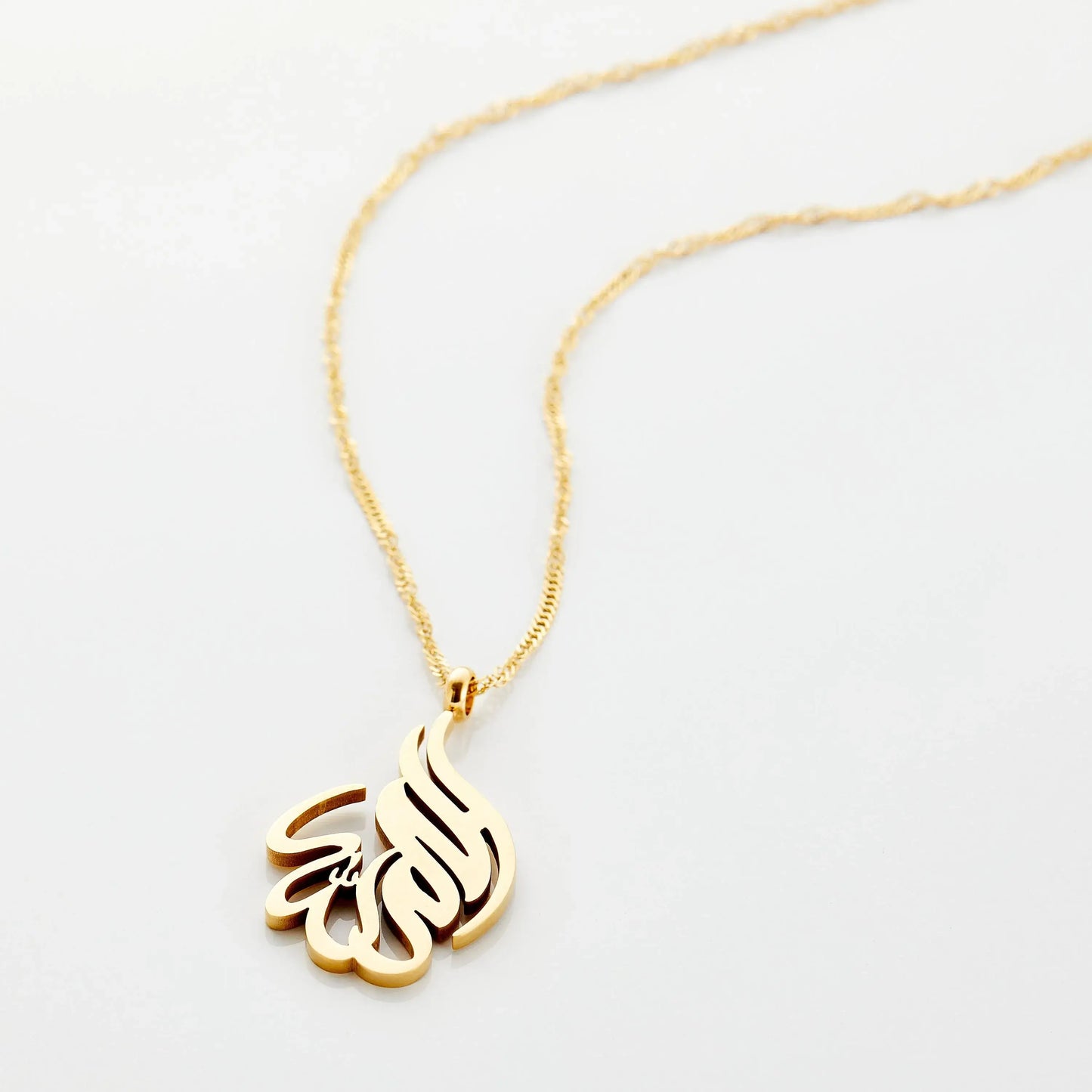 “Alhamdolillah” calligraphy necklace