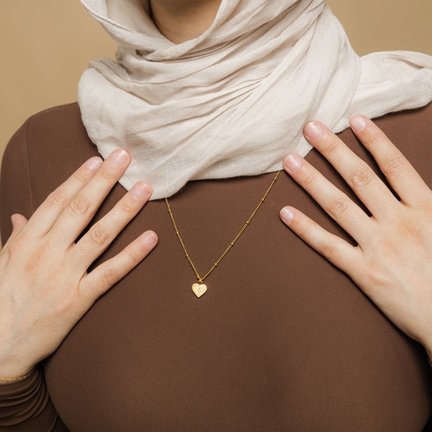 “Sister” Caligraphy Necklace